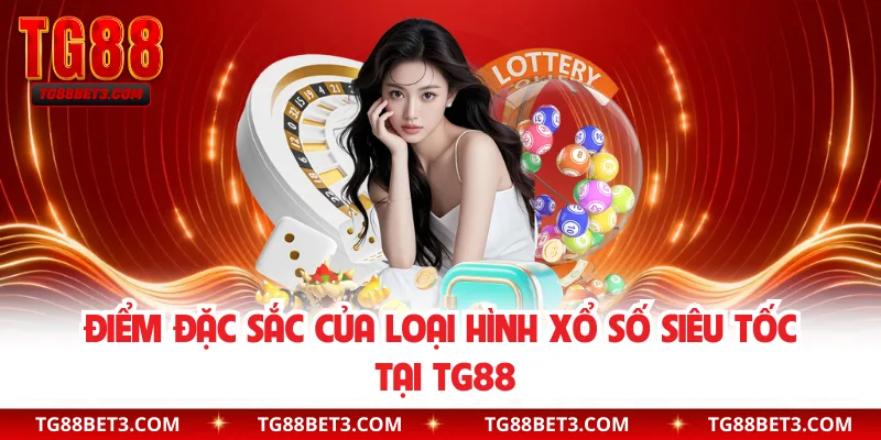 Điểm đặc sắc của loại hình xổ số siêu tốc tại TG88